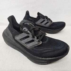 Adidas‎ Ultraboost Light Running Shoes GZ5166 Triple Black Women's Size 8